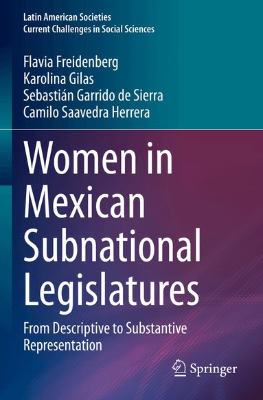 Flavia Freidenberg, Karolina Gilas, Sebastián Garrido de Sierra, Camilo Saavedra Herrera - Women in Mexican Subnational Legislatures, Häftad