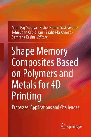 Muni Raj Maurya, Kishor Kumar Sadasivuni, John-John Cabibihan, Shahzada Ahmad, Samrana Kazim - Shape Memory Composites Based on Polymers and Metals for 4D Printing, Inbunden