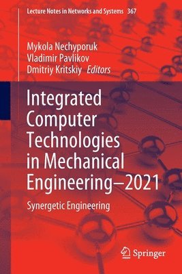 Integrated Computer Technologies in Mechanical Engineering - 2021 1