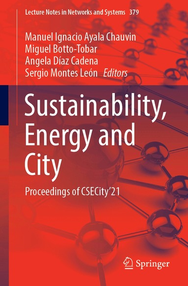Manuel Ignacio Ayala Chauvin, Miguel Botto-Tobar, Angela Díaz Cadena, Sergio Montes León - Sustainability, Energy and City, Häftad