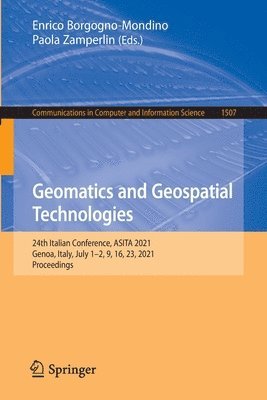 bokomslag Geomatics and Geospatial Technologies