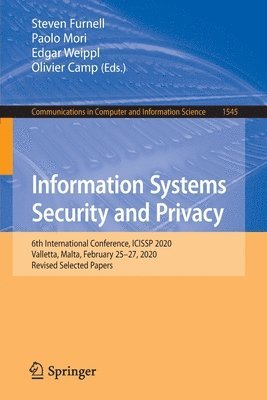 Information Systems Security and Privacy 1