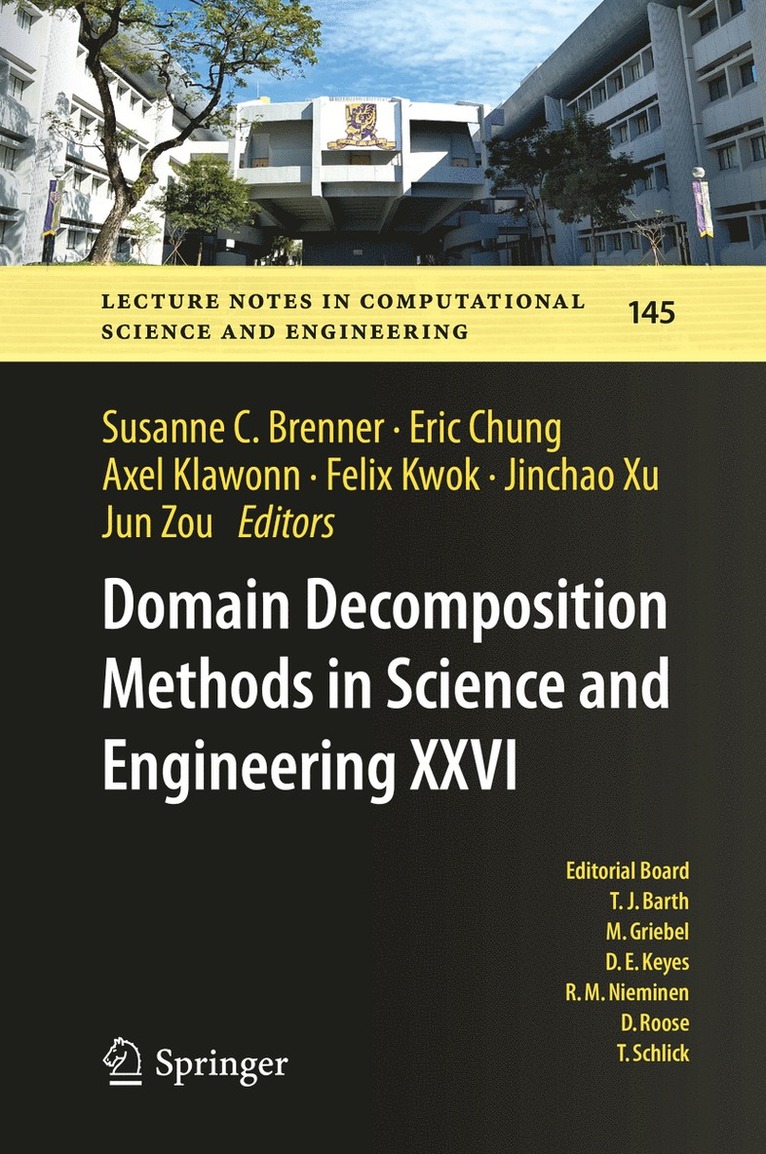 Domain Decomposition Methods in Science and Engineering XXVI 1