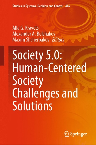 bokomslag Society 5.0: Human-Centered Society Challenges and Solutions