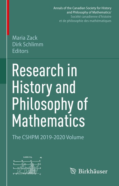 Maria Zack, Dirk Schlimm - Research in History and Philosophy of Mathematics, Inbunden