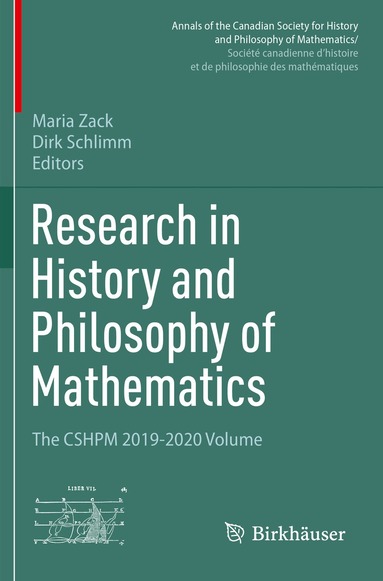 Maria Zack, Dirk Schlimm - Research in History and Philosophy of Mathematics, Häftad