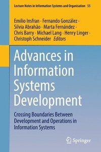 bokomslag Advances in Information Systems Development