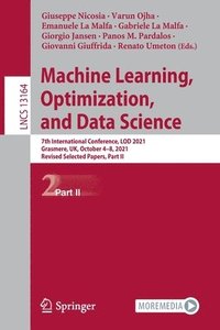 bokomslag Machine Learning, Optimization, and Data Science
