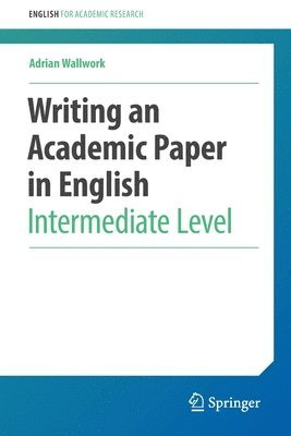 bokomslag Writing an Academic Paper in English