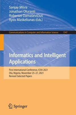 bokomslag Informatics and Intelligent Applications