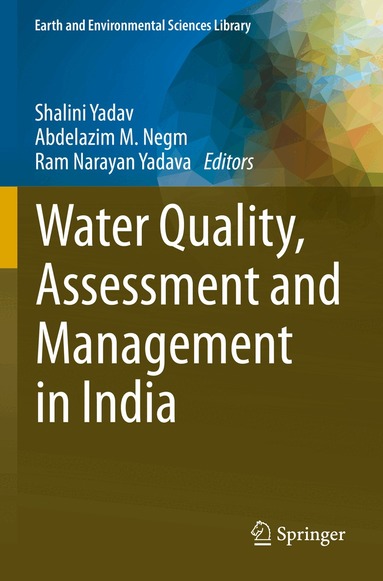 Shalini Yadav, Abdelazim M. Negm, Ram Narayan Yadava - Water Quality, Assessment and Management in India, Häftad