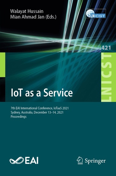 Walayat Hussain, Mian Ahmad Jan - IoT as a Service, Häftad
