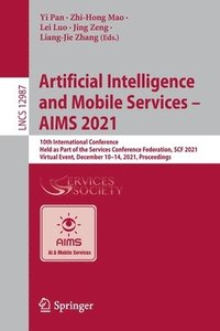 bokomslag Artificial Intelligence and Mobile Services  AIMS 2021