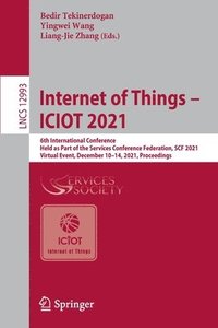 bokomslag Internet of Things  ICIOT 2021