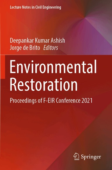 Deepankar Kumar Ashish, Jorge de Brito - Environmental Restoration, Häftad