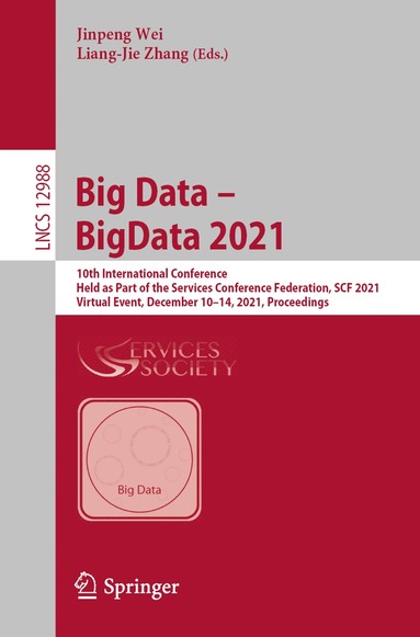 bokomslag Big Data  BigData 2021