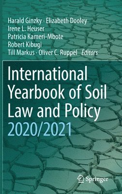 bokomslag International Yearbook of Soil Law and Policy 2020/2021