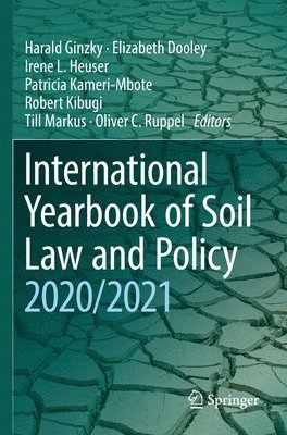International Yearbook of Soil Law and Policy 2020/2021 1