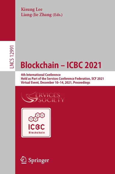 bokomslag Blockchain  ICBC 2021