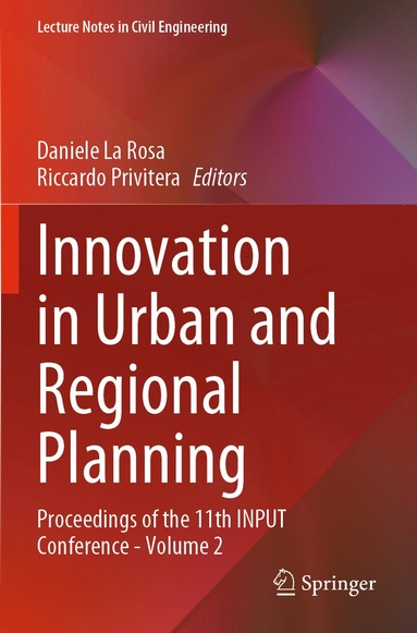 bokomslag Innovation in Urban and Regional Planning