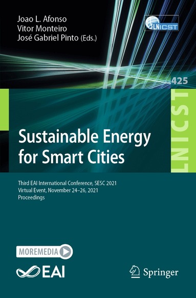 Joao L. Afonso, Vitor Monteiro, José Gabriel Pinto - Sustainable Energy for Smart Cities, Häftad