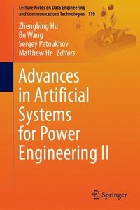 bokomslag Advances in Artificial Systems for Power Engineering II