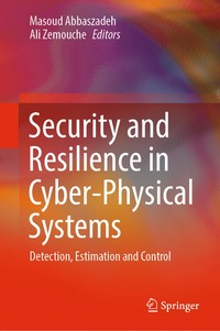 bokomslag Security and Resilience in Cyber-Physical Systems