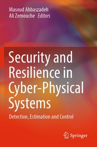 bokomslag Security and Resilience in Cyber-Physical Systems