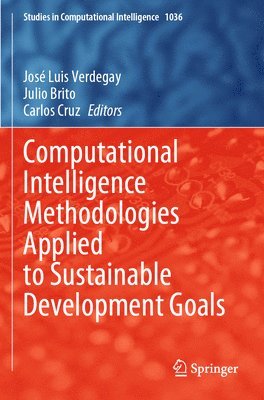 bokomslag Computational Intelligence Methodologies Applied to Sustainable Development Goals