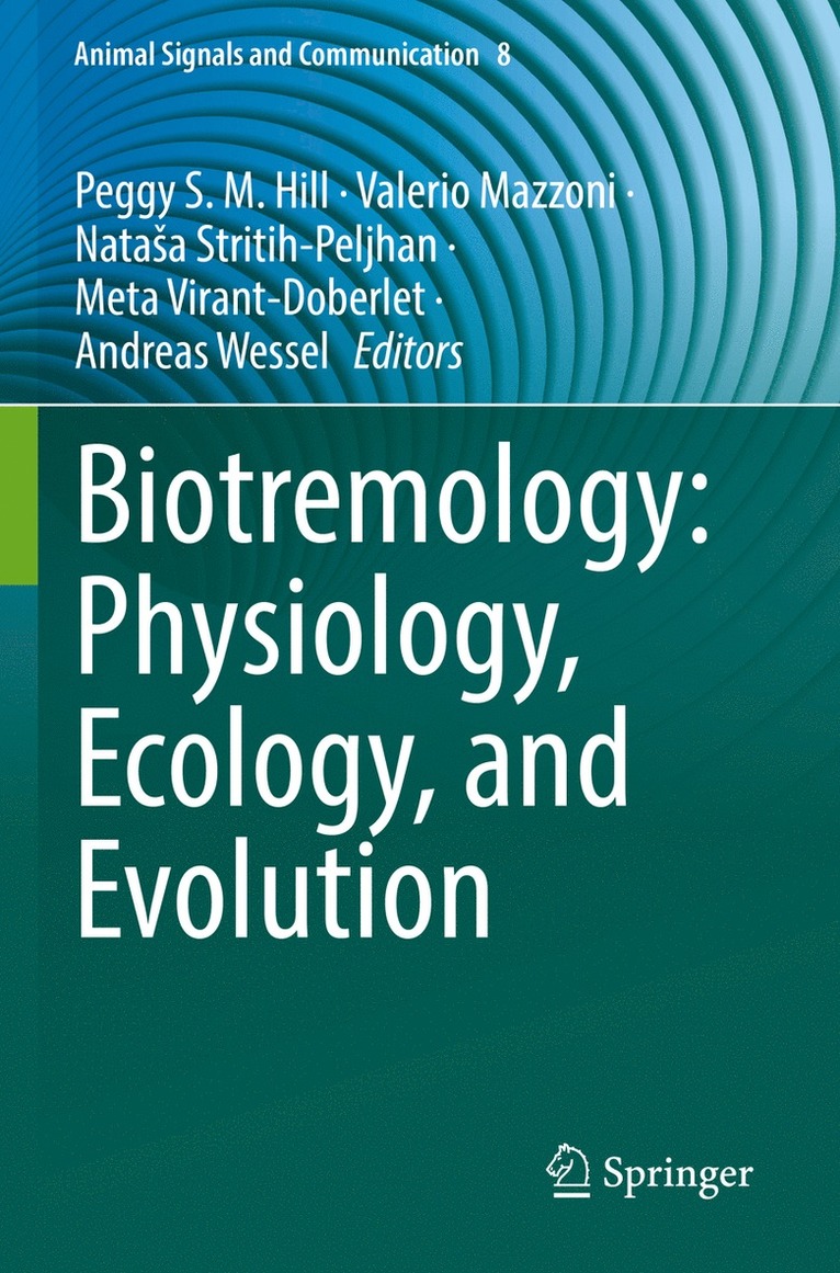 Peggy S. M. Hill, Valerio Mazzoni, Nataša Stritih-Peljhan, Meta Virant-Doberlet, Andreas Wessel - Biotremology: Physiology, Ecology, and Evolution, Häftad