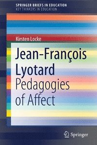 bokomslag Jean-Franois Lyotard