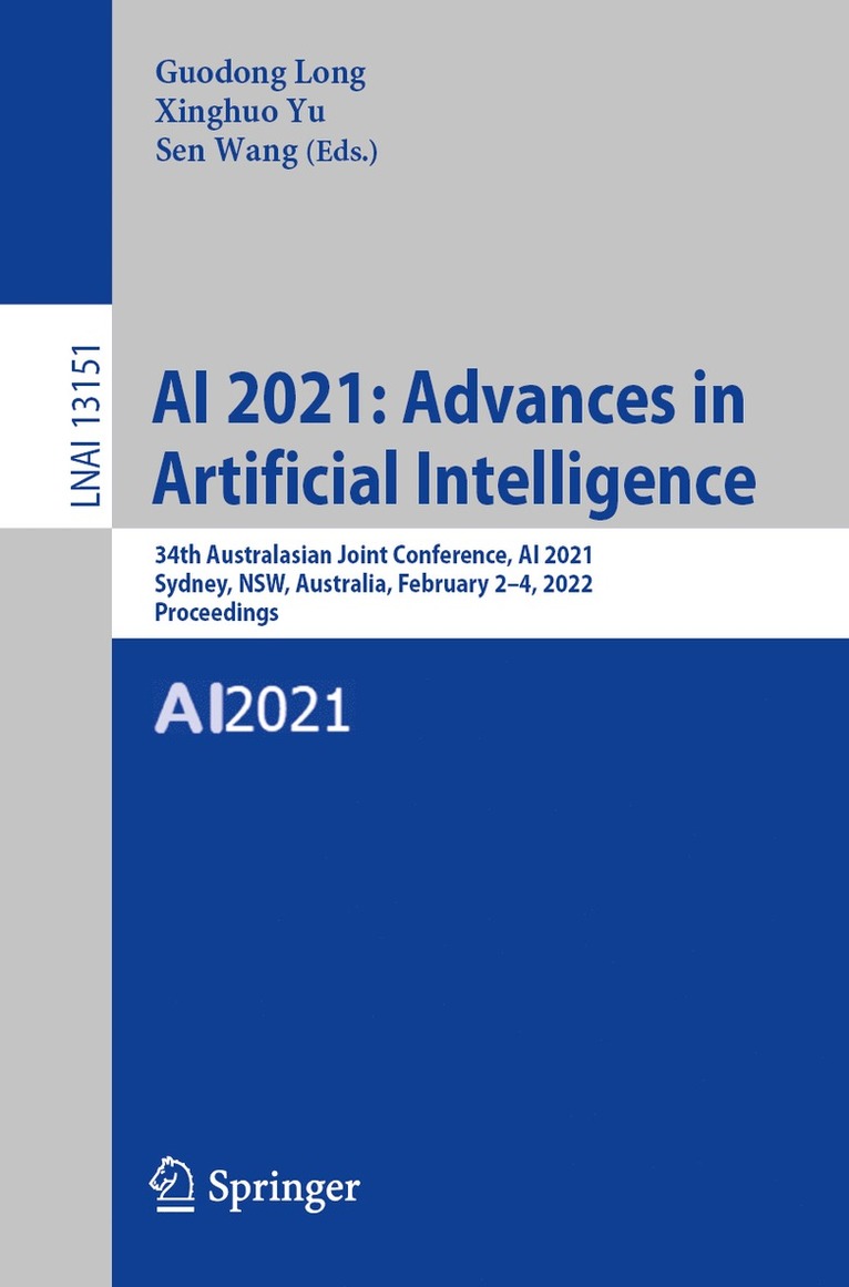 AI 2021: Advances in Artificial Intelligence 1