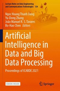 bokomslag Artificial Intelligence in Data and Big Data Processing