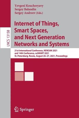 bokomslag Internet of Things, Smart Spaces, and Next Generation Networks and Systems