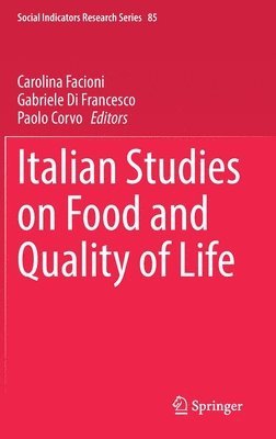 bokomslag Italian Studies on Food and Quality of Life