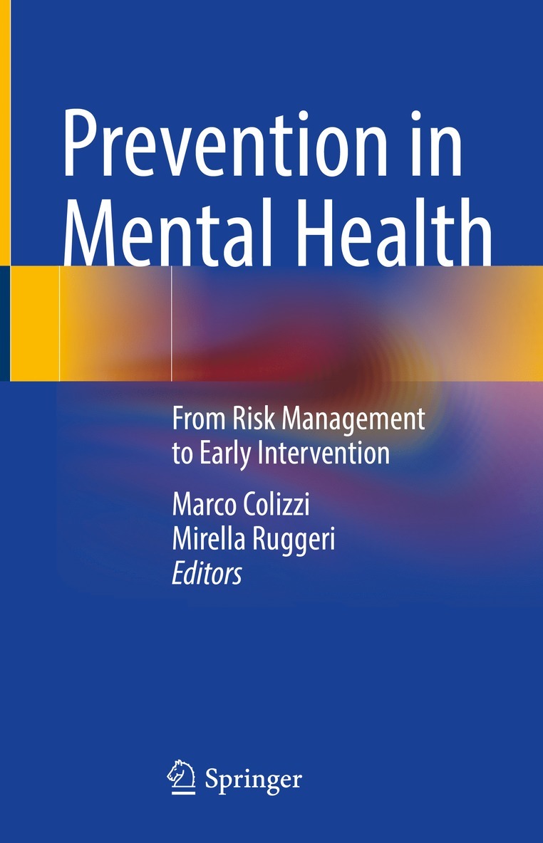 Marco Colizzi, Mirella Ruggeri - Prevention in Mental Health, Inbunden