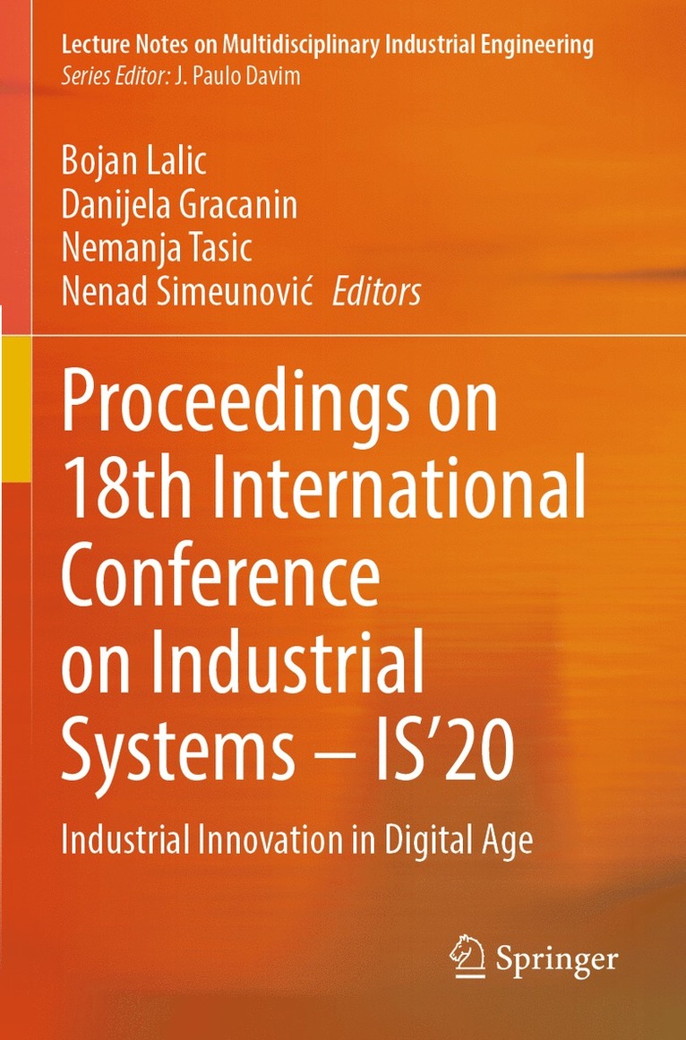 Proceedings on 18th International Conference on Industrial Systems  IS20 1