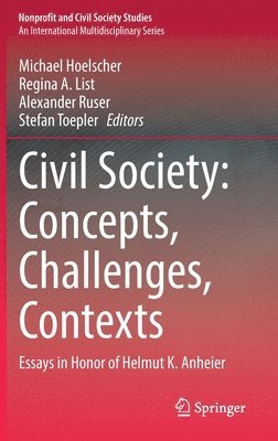 bokomslag Civil Society: Concepts, Challenges, Contexts