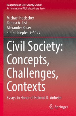bokomslag Civil Society: Concepts, Challenges, Contexts