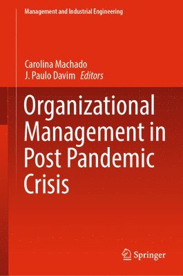 bokomslag Organizational Management in Post Pandemic Crisis