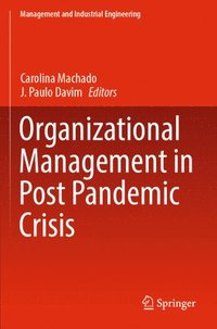 bokomslag Organizational Management in Post Pandemic Crisis