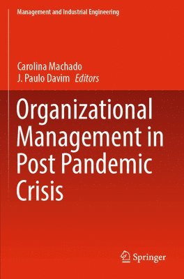bokomslag Organizational Management in Post Pandemic Crisis