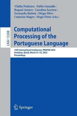 bokomslag Computational Processing of the Portuguese Language