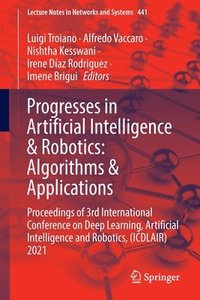 bokomslag Progresses in Artificial Intelligence & Robotics: Algorithms & Applications
