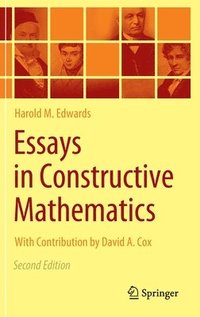 bokomslag Essays in Constructive Mathematics