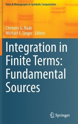 bokomslag Integration in Finite Terms: Fundamental Sources