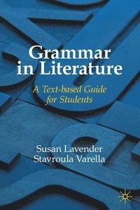 bokomslag Grammar in Literature