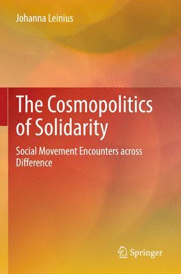 Johanna Leinius - Cosmopolitics of Solidarity, Häftad