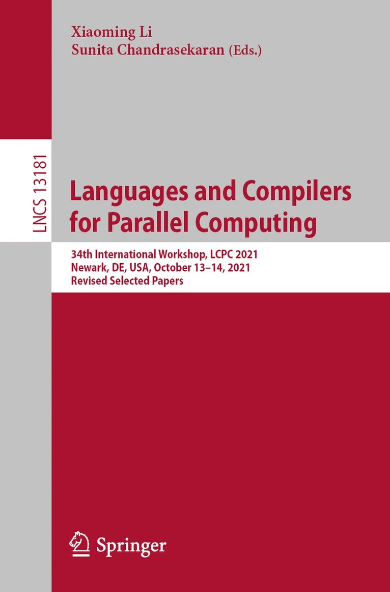 Languages and Compilers for Parallel Computing 1