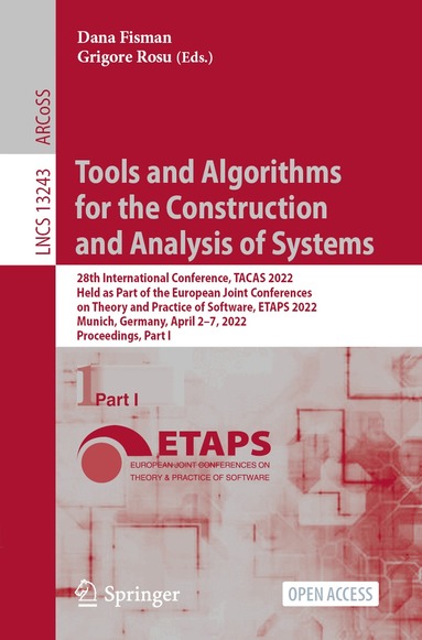 Dana Fisman, Grigore Rosu - Tools and Algorithms for the Construction and Analysis of Systems, Häftad